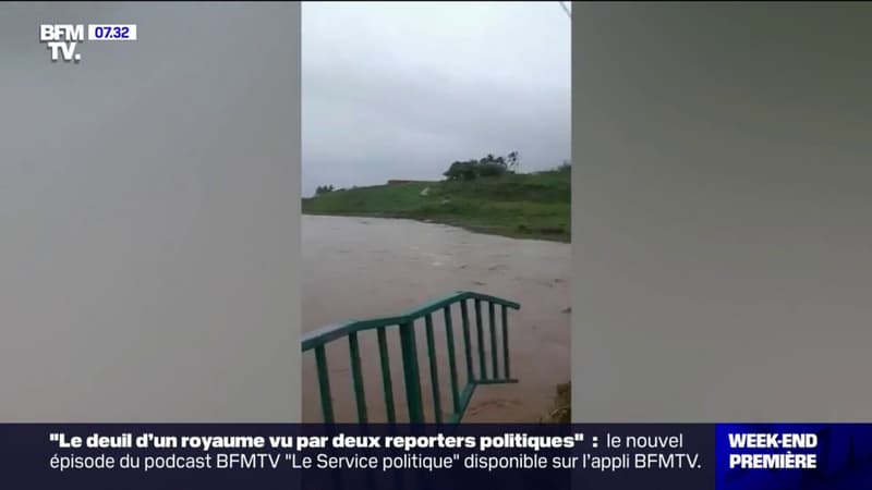 Les ravages de la tempête Fiona en Guadeloupe qui a fait un mort