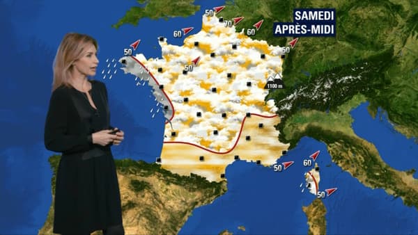 Météo: weekend pluvieux et gris malgré quelques éclaircies Météo: weekend pluvieux et gris malgré quelques éclaircies