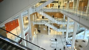 Une vue de l'intérieur du palais de justice du tribunal judiciaire de Paris, le 13 janvier 2025. (photo d'illustration)