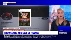 The Weeknd au stade de France en juillet 2023