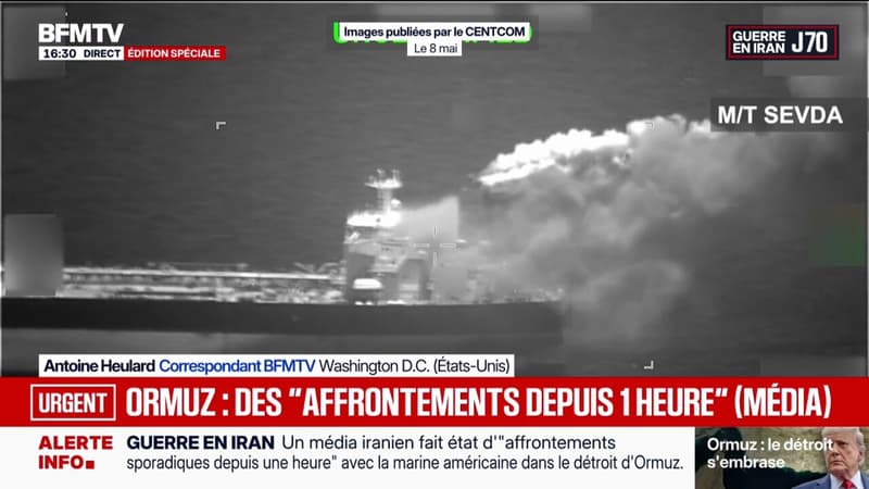 Détroit d'Ormuz: des affrontements ont lieu depuis une heure, selon des médias iraniens