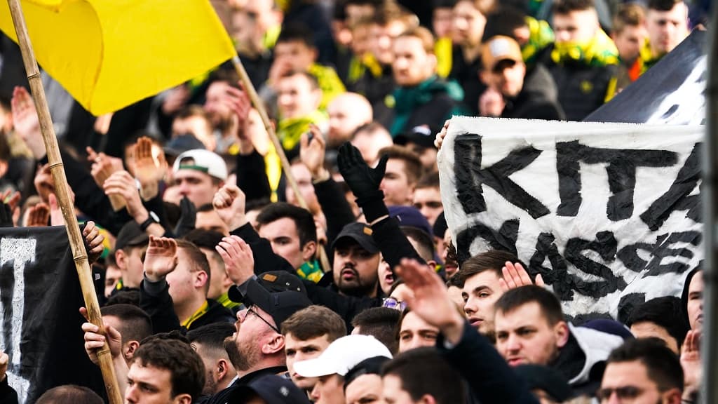 Les supporters de la Brigade Loire Les supporters de la Brigade Loire