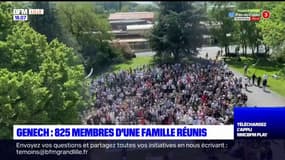 825 membres d'une famille se sont réunis à Genech