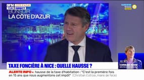 Nice: Christian Estrosi explique pourquoi le conseil municipal a voté l'augmentation de la taxe foncière