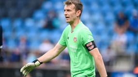Lukas Hradecky le 27 juillet 2025 avec le Bayer Leverkusen