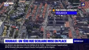 Roubaix: une première rue scolaire mise en place, ce lundi