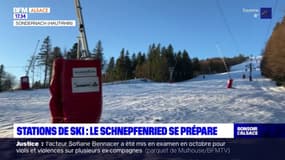 Alsace: la station du Schnepfenried prête à accueillir les skieurs