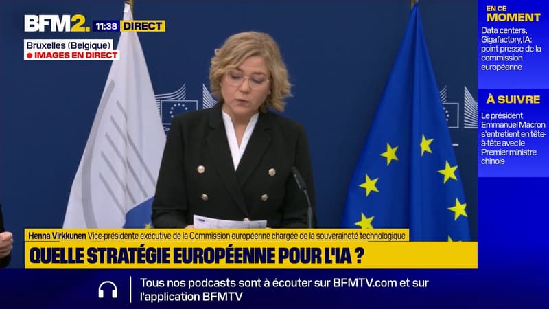 "Faire de l'Europe une locomotive en matière d'IA": L'UE signe un protocole d'entente sur le financement des gigafactories dotées d'intelligence artificielle