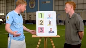 Kevin De Bruyne sur Sky Sports, dans une vidéo mise en ligne le 25 août 2023