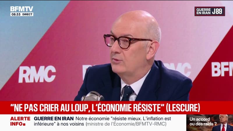 Prolongement du plafonnement des prix de Total: "C'est bienvenu, ils font leur part du boulot", estime Roland Lescure, ministre de l'Économie et des Finances