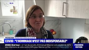 "L'hommage n'est pas indispensable": l'épouse d'une victime du Covid-19 témoigne