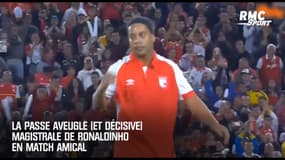 La passe aveugle (et décisive) magistrale de Ronaldinho en match amical
