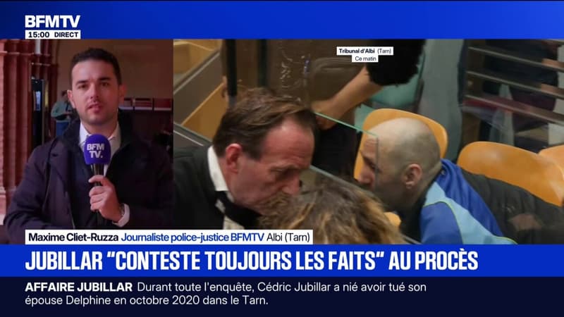 Cédric Jubillar a déclaré à l'ouverture de son procès qu'il "conteste toujours les faits qui [lui] sont reprochés"