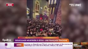 Bousculade meurtrière à Séoul: une Française témoigne 