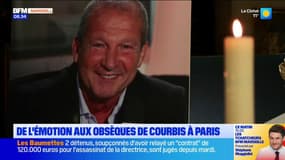 De l'émotion aux obsèques de Rolland Courbis à Paris