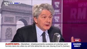 Thierry Breton sur le Coronavirus: "La priorité absolue est de prévenir l'épidémie et soigner ceux qui en ont besoin"
