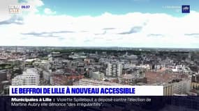 Le beffroi de Lille à nouveau accessible