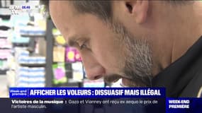 Un député Modem veut autoriser les commerçants à afficher le visage des auteurs de vols à l'étalage