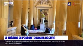 A Paris, le théâtre de l'Odéon est occupé depuis 24 jours par des professionnels du spectacle