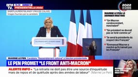 Marine Le Pen: "Le travail doit être reconnu et doit payer"