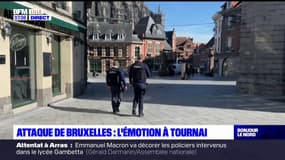 Attaque à Bruxelles: forte émotion à Tournai