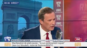 Nicolas Dupont-Aignan: "Il faut utiliser différement les LBD. Quand il y a une manifestation pacifique, il est inacceptable d'attaquer les manifestants."