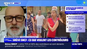 Grève SNCF: "Les propositions faites par la direction sont complètement hors sujet" estime Stéphane Boulade (Sud-Rail)