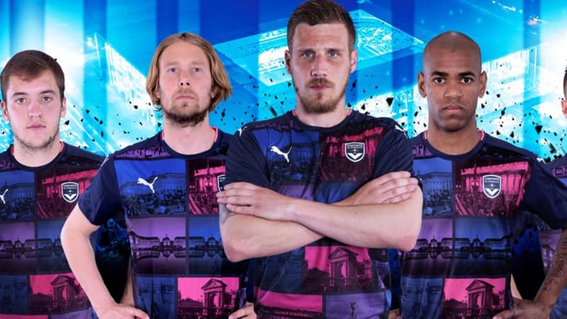 Le nouveau maillot de Bordeaux