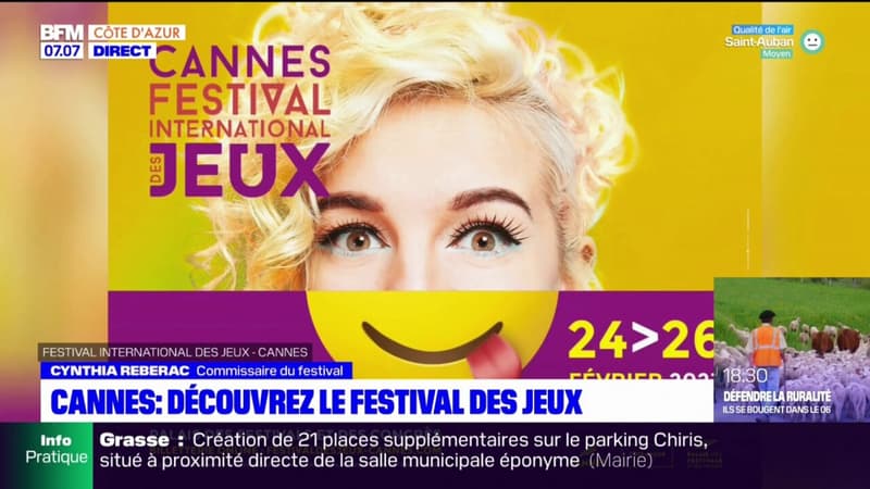 Cannes: à quelques heures du lancement de la 36e édition du festival international des jeux