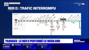 RER D: des perturbations attendues ce week-end sur une partie de la ligne