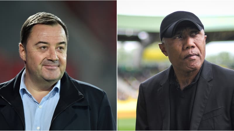 Olivier Delcourt et Antoine Kombouaré