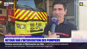 Var: deux pompiers reviennent sur leur intervention pour lutter contre l'incendie de Gonfaron