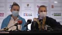 Dayana et Ivanna Yastremska à Lyon le 28 février 2022