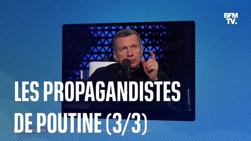 Les propagandistes de Poutine (3/3): Vladimir Soloviev, la star de la TV