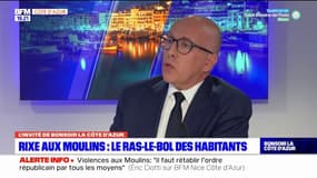 Avec les violences dans le quartier des Moulins, "Nice prend le même chemin que Marseille", dénonce Éric Ciotti