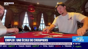 Emploi : une école de croupiers