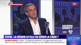 Thierry Mariani pense que "la crise du Covid a été correctement gérée" en Paca