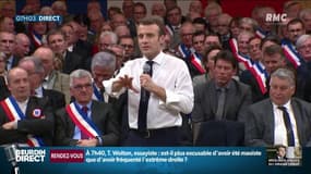Pourquoi Emmanuel Macron a t-il choisi de s'exprimer lors d'une conférence de presse?