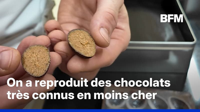 On a reproduit ces chocolats très connus pour beaucoup moins cher