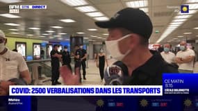 Nord-Pas-de-Calais: "2500 verbalisations" pour non-respect des mesures barrières dans les transports