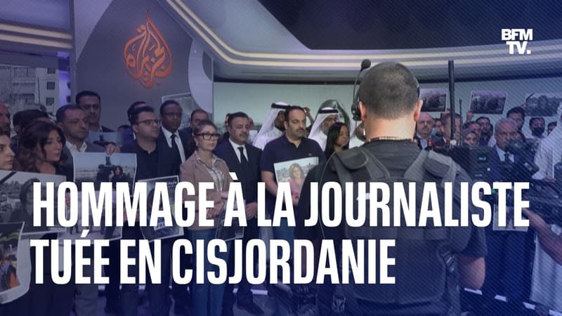 Après la mort de la journaliste d'Al-Jazeera en Cisjordanie, les hommages se multiplient