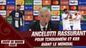Real Madrid : Ancelotti rassurant pour Benzema et Tchouaméni avant le Mondial (et veut voir Ramos convoqué)