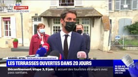 Déconfinement: Gabriel Attal affirme que "l'engagement est tenu" grâce aux efforts des Français et la vaccination
