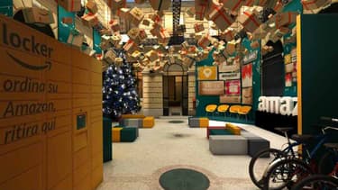 "Amazon loft for Christmas" à Milan