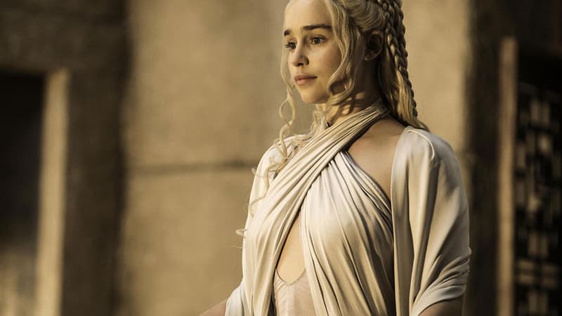 Emilia Clarke dans Game of Thrones