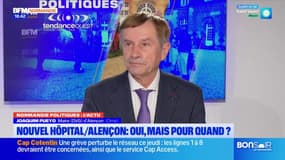 Alençon: le nouvel hôpital devrait voir le jour d'ici "quatre à cinq ans"