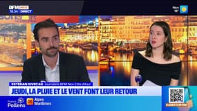 La pluie et le vent font leur retour dans les Alpes-Maritimes dès jeudi