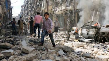 Près de 30 personnes ont été tuées dans des frappes aériennes de la coalition antijihadistes. Image d'illustration.