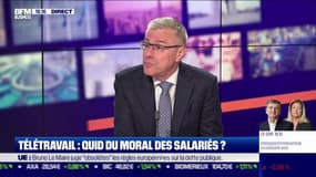 Télétravail/Moral : "Le télétravail a un impact sur moral pour certaines personnes" 