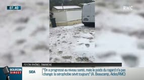 Lyon: des orages de grêle ont tout détruit au moment de la finale de coupe du monde